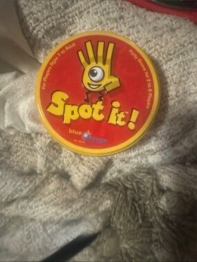 Spot It! Party Game - Red and Yellow